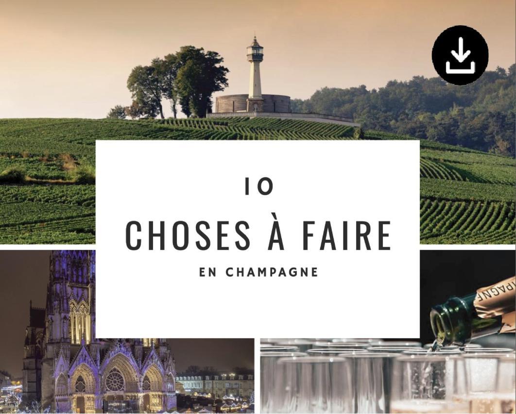 Charmant Studio En Champagne - Sparkling-Life Matougues Exteriér fotografie
